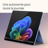 Microsoft Surface Pro (Cargador no Incluido), Copilot Plus PC, Pantalla táctil OLED 13, Snapdragon X Elite, 16 GB RAM, SSD 512 TB, Modelo, 11ª edición, Azul Zafiro