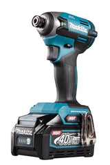 Makita TD003GA202 - Atornillador de impacto inalámbrico (40 V, máx. 2,0 Ah, 2 baterías y cargador)