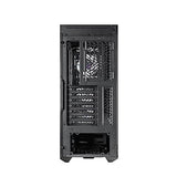 Cooler Master MasterBox TD500 Mesh V2 – Caja PC Mid-Tower E-ATX, Malla Poligonal, 3x120mm Ventiladores ARGB Preinstalados, Panel Superior Extraíble, Panel Lateral Vidrio Templado, USB C 10Gbps, Negro
