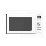 Cecotec Microondas encastrable Digital GrandHeat 2590 Built-In White. Potencia 900 W, Integrable, 25 litros, Grill 1000 W, 8 Funciones preconfiguradas, Temporizador