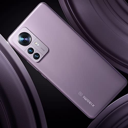 Xiaomi 2201122G 12 Pro Smartphone, Pantalla de 6.73” 120Hz AMOLED, Snapdragon 8 Gen 1, Triple cámara de 50MP, 4600mAh, 120W HyperCharge, Color Morado, 8GB + 256 GB