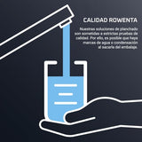 Rowenta Silence Pro -Centro de planchado, autonomía ilimitada, 8 bares, golpe vapor 600 g/min, suela Microsteam, función ECO y depósito cal, 1.3 litros, Color Negro Y Gris DG9248