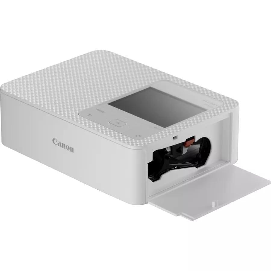 Canon SELPHY CP1500 Impresora Fotográfica Compacta – Impresión Inalámbrica, USB C y Tarjeta SD – Ideal para Scrapbooking y Álbumes de Fotos (Blanco)