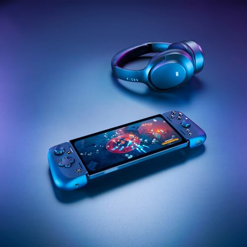 Razer Edge - Dispositivo Portátil para Juegos Android con Kishi V2 Pro (Qualcomm Snapdragon G3X Gen 1, Pantalla Aáctil AMOLED FHD+ de 6,8" y 144 Hz, Tecnología Háptica HyperSense) Negro