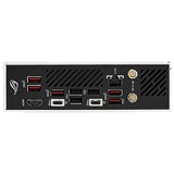 ASUS ROG Strix X670E-I Gaming WiFi - Placa Base ITX (AMD Ryzen AM5, VRM de 10 + 2 Fases, ROG Strix Hive, botón PBO de Modo EZ, PCIe 5.0, DDR5, WiFi 6E, 2 Ranuras M.2, 2 Puertos USB4 de Tipo C)