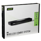 Shure Sistema de micrófono inalámbrico BLX1288/SM31 UHF - Perfecto para iglesia, karaoke, escenario - 14 horas de duración de la batería, alcance de 100 m, incluye micrófonos de mano y auriculares,