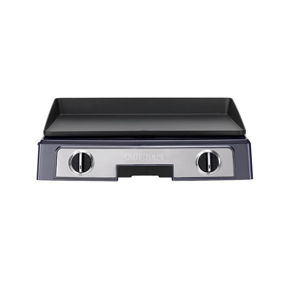 CUISINART PL60BE Plancha eléctrica Independiente 2200 W Negro, Plata, Acero Inoxidable
