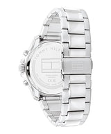 Tommy Hilfiger Reloj Analógico de Cuarzo multifunción para Hombre con Correa en Acero Inoxidable