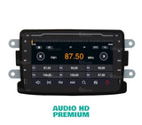 Radio de Coche para Dacia Duster Android GPS Bluetooth WiFi USB Dab+ Touchscreen 7" 8core Carplay AndroidAuto