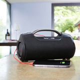 Hama Altavoz Bluetooth, Exterior, 60 W (Resistente al Agua IPX6, 12 Horas de duración de la batería, Pro Sound, Powerpack, Bluetooth USB, Caja de música Bluetooth, Caja de Fiesta Bluetooth, Altavoz
