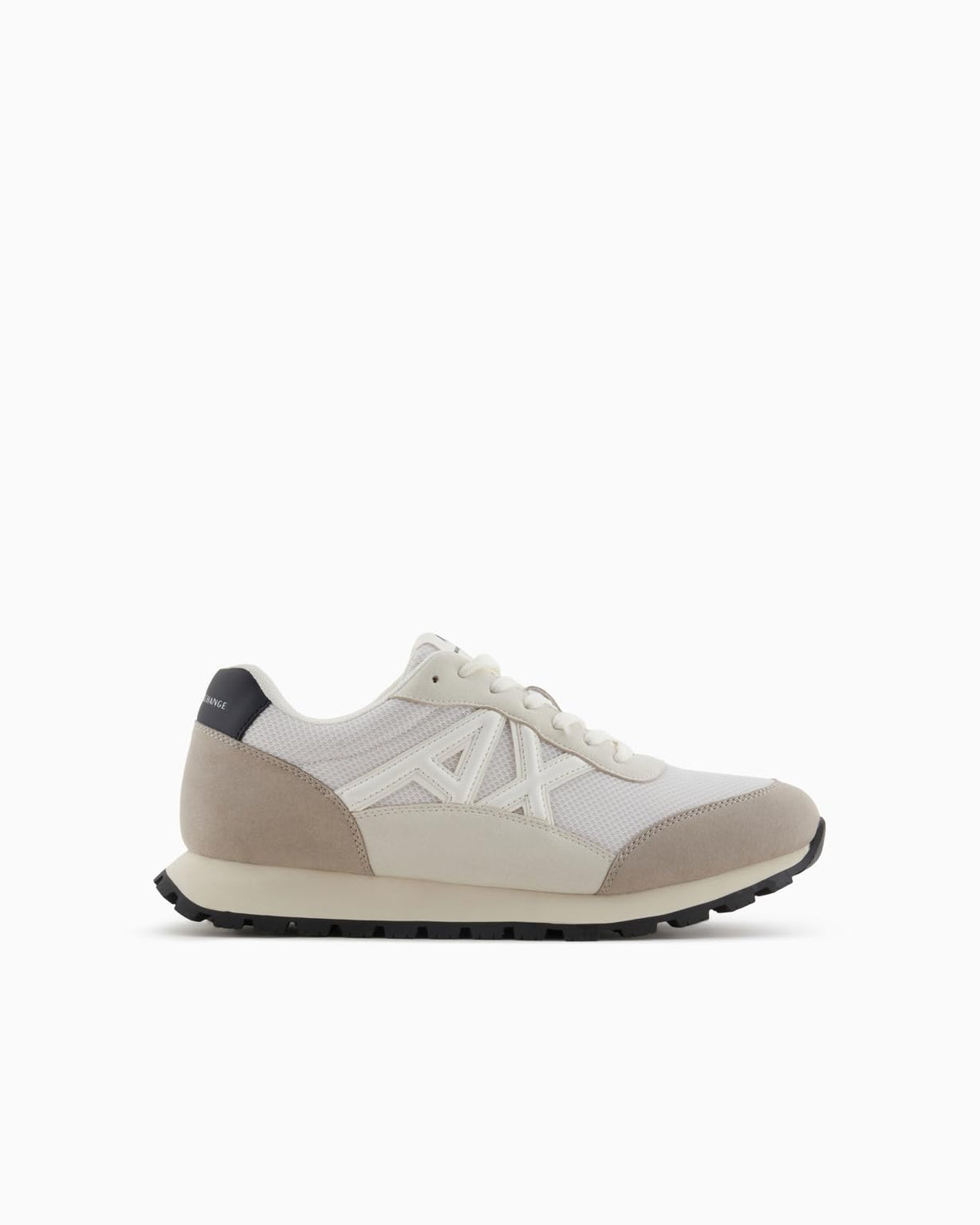 Armani Exchange Drop, Zapatillas Hombre, Plaza Taupe+Off Whit, 43.5 EU