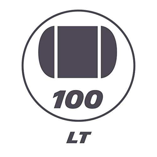 MICHELIN - Compresor de aire MB100/3 - Tanque de 100 litros - Motor de 3 cv - Presión máxima 10 bar - Flujo de aire 250 l/min - 15 m³/h