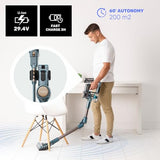 Taurus – Aspiradora Homeland Digital Animal Flex | 415W | 3 velocidades | Sin Cable | Batería 3h | 60min autonomía | Giro 180º | LED óptico | 2 Cepillos