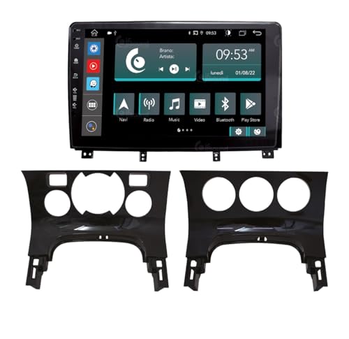 Radio de Coche para Peugeot 3008 2009-2016 Android GPS Bluetooth WiFi USB Dab+ Touchscreen 9" 8core Carplay AndroidAuto