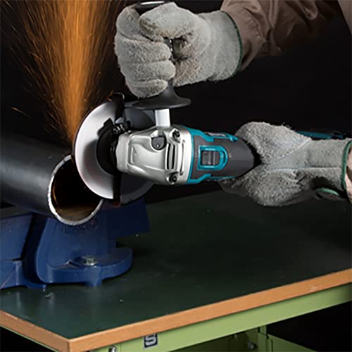Makita dga511rtj batería Amoladora de ángulo (18 V/5,0 AH, incluye 2 baterías + cargador