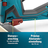 NOVUS TOOLS Juego de grapadora de batería J-551 con 9.800 grapas, para grapas de alambre plano de 6-14 mm y clavos de 16 mm, compatible con batería CAS de iones de litio de 18 V, sin batería ni