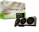 MSI GeForce RTX 5070 Ti 16G Inspire 3X OC - Tarjeta gráfica