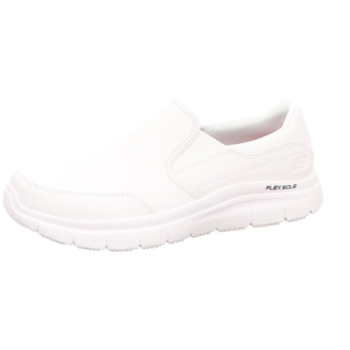 Skechers 77071EC WHT Hombre Zapatos para servicio de alimentos, White, 45 EU