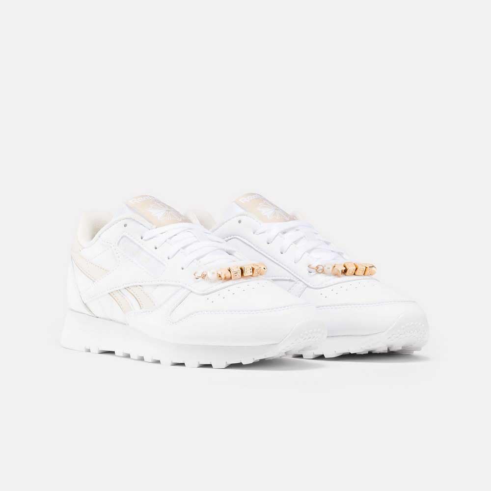 Reebok Classic Vegan, Zapatillas Mujer, FTWWHT/Bon/Oat, 39 EU