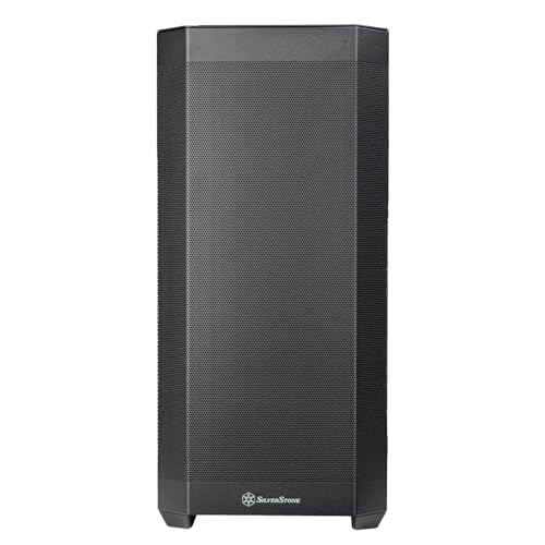 SilverStone Technology Seta H2, Chasis Muy versátil con Alta Capacidad de refrigeración para Estación de Trabajo,SST-SEH2-B