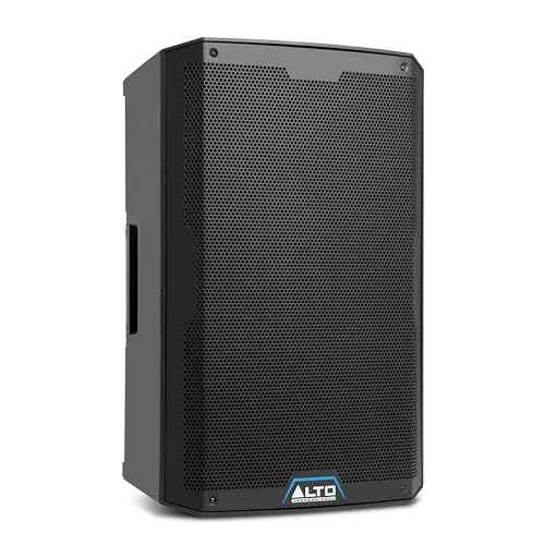 Alto Professional TS415 Altavoz PA Activo de 2500W 15" con Mezclador de 3 Canales, Streaming Bluetooth, Emparejamiento Inalámbrico de Altavoces, DSP y App Alto