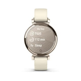 Garmin Lily 2, Reloj Inteligente, Diseño elegante, Datos de Salud y Forma Física, Pantalla Táctil, Notificaciones Inteligentes, Autonomía hasta 5 días, Dorado