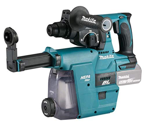 Makita DHR242ZJW - Taladro SDS + 18 V BL+DX06 3 FUNZ, 18 V, turquesa