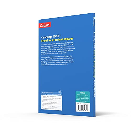 Cambridge IGCSE™ French Student's Book (Collins Cambridge IGCSE™)