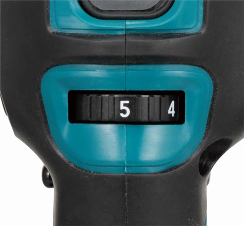 Makita DPO600TKX1 Pulidora excéntrica, 1 batería más cargador en estuche de transporte, azul, 18 V/5,0 Ah
