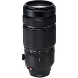 Fujifilm Fujinon XF 100 - 400 mm f/4.5 - 5.6 R OIS WR - Teleobjetivo para Fujifilm con montura X (longitud focal 100 - 400 mm, apertura f/ 4.5 - 5.6 y mínima f/22, tamaño del filtro de 77 mm), negro