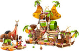 LEGO | Disney Vaiana 2 Barcaza de los Kakamora - Barco de Juguete con Tesoro Para Niñas y Niños de 7+ Años - Mini Muñeca de Vaiana y Figura de Maui - Regalo de Cumpleaños Coleccionable para Fans 43258