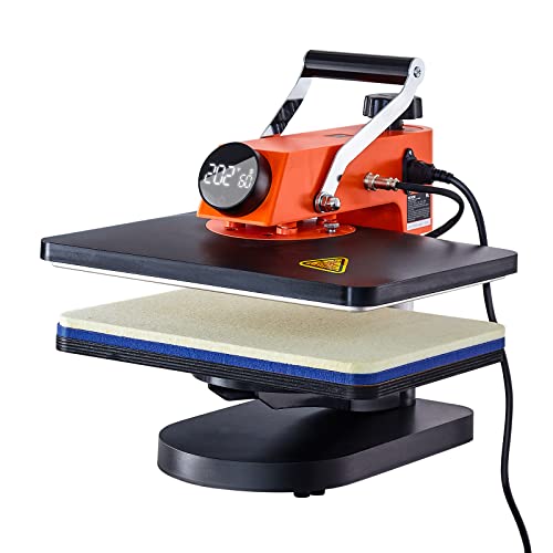 VEVOR Máquina de Prensa de Calor, Transferencia de Calor, Prensa de Calor Multifunción de 42 x 40 x 39 cm, Máquina de Sublimación de Prensa de Calor 5 en 1 para DIY Camisetas, Sombreros, Tazas