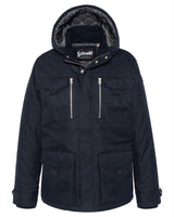 Schott NYC Baldwyn Chaqueta, Azul Marino, XL para Hombre
