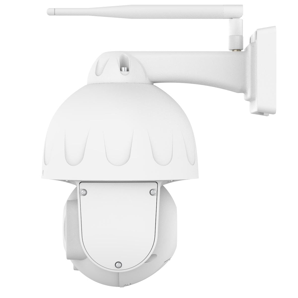Foscam SD8P WLAN ?berwachungskamera Wei? 8MP (3840x2160), Dualband-WLAN, Schwenk- und Neigefunktion, 4x optischer Zoom (SD8P-W)