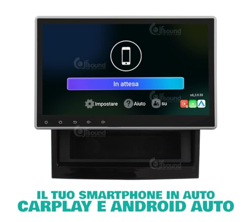 Radio de Coche para Fiat Ducato 290 Android GPS Bluetooth WiFi USB Dab+ Touchscreen 10" 8core Carplay AndroidAuto