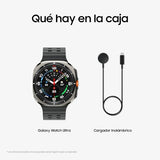 Samsung Galaxy Watch Ultra 2025 47mm - Smartwatch LTE con IA, Titanio, Botón Personalizable, Control de Salud, Garantía del Fabricante 3 Años + 1 año Extra, Plata Titanio (Versión española)