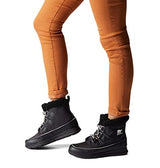 Sorel Explorer Carnival Waterproof, Botas de Invierno para mujer, Black X Sea Salt, 36.5 EU