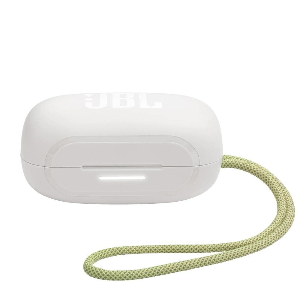 JBL Reflect Aero Auriculares con tecnología True Adaptive Noise Cancelling, resistentes al agua, batería de 8 horas, en blanco