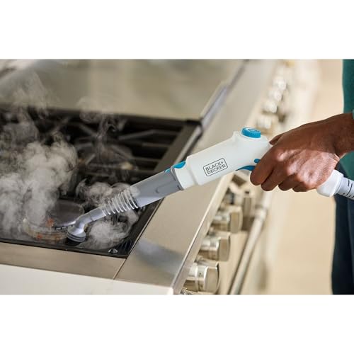 BLACK+DECKER Mopa a Vapor Presurizada, 2000W, Incluye 8 accesorios, BHSMP2008-QS