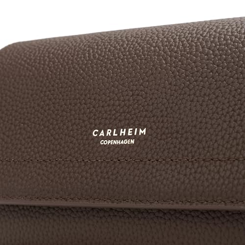 Carlheim, Gotland Genuine Leather collection, Scarlett Genuine Leather Handbag (Brown)