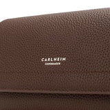 Carlheim, Gotland Genuine Leather collection, Scarlett Genuine Leather Handbag (Brown)