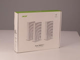 ACER- Pack de 3 routers de Malla WiFi Connect W7, WiFi 7 hasta 6,4 Gbps, Sistema de Malla, MLO, soporta 6 GHz, 5 GHz, 2,4 GHz y 320 MHz, múltiples Puertos ethernet