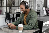 Shure AONIC 40 sobre la Oreja inalámbrica Bluetooth Ruido Auriculares cancelando con micrófono, duración de la batería de 25 Horas, iPhone y Android - Negro