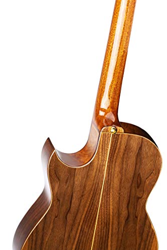 ORTEGA Ben Woods Signature Guitar Clavijero invertido Nylon 6 Cuerdas y funda Ben Woods Fishman-ORTEGA Clasica Blend System con salida XLRFLAMETAL-TWO