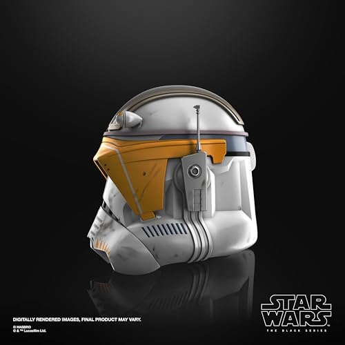 Star Wars The Black Series, Comandante clon Cody, Casco electrónico Premium para Juego de rol de Adultos