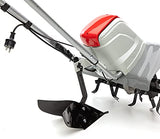 IKRA motoazada eléctrica motocultor cultivador Fem 1500, Ancho útil 17-45cm, 1500W, Incl. arado aporcador