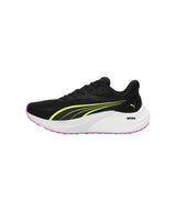 PUMA Electrify Nitro 4 WN, Zapatillas para Correr de Carretera Mujer, Black-Yellow Alert, 37.5 EU