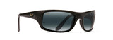 Maui Jim PEAHI Gafas, Gloss Black, 65/19/120 Unisex Adultos