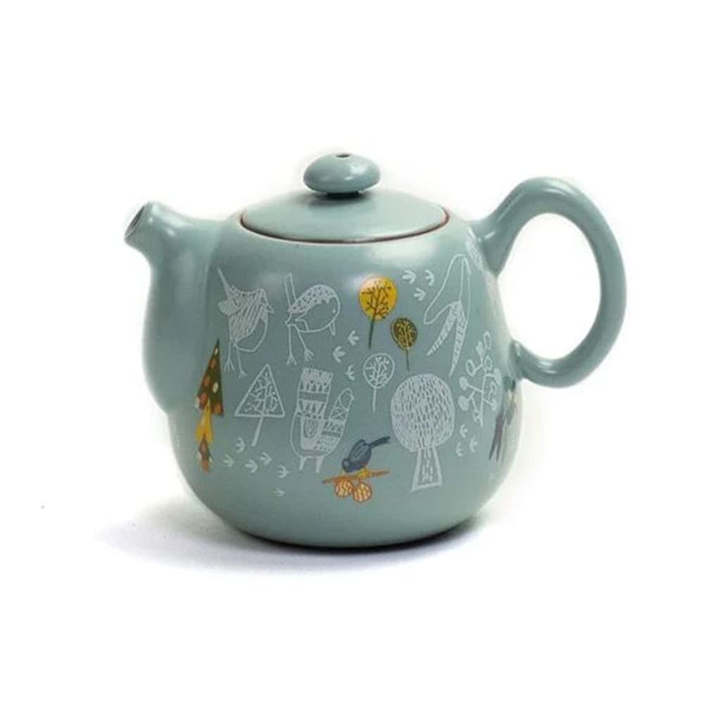 Tea Soul Tetera de porcelana RU Decorada Lin's Ceramics Studio 190 ml