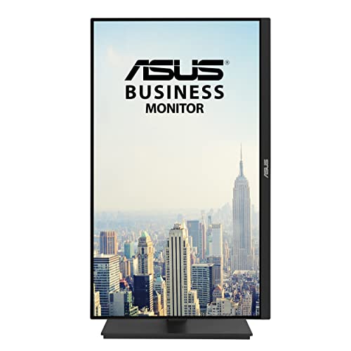 Asus VA27ECPSN - Monitor Docking USB de 27 Pulgadas, Full HD, IPS, Sin Marco, USB-C, RJ45, 75 Hz, Adaptive-Sync, Altavoces Estéreo, Baja Luz Azul, Sin Parpadeos, Diseño Ergonómico, Montaje en Pared